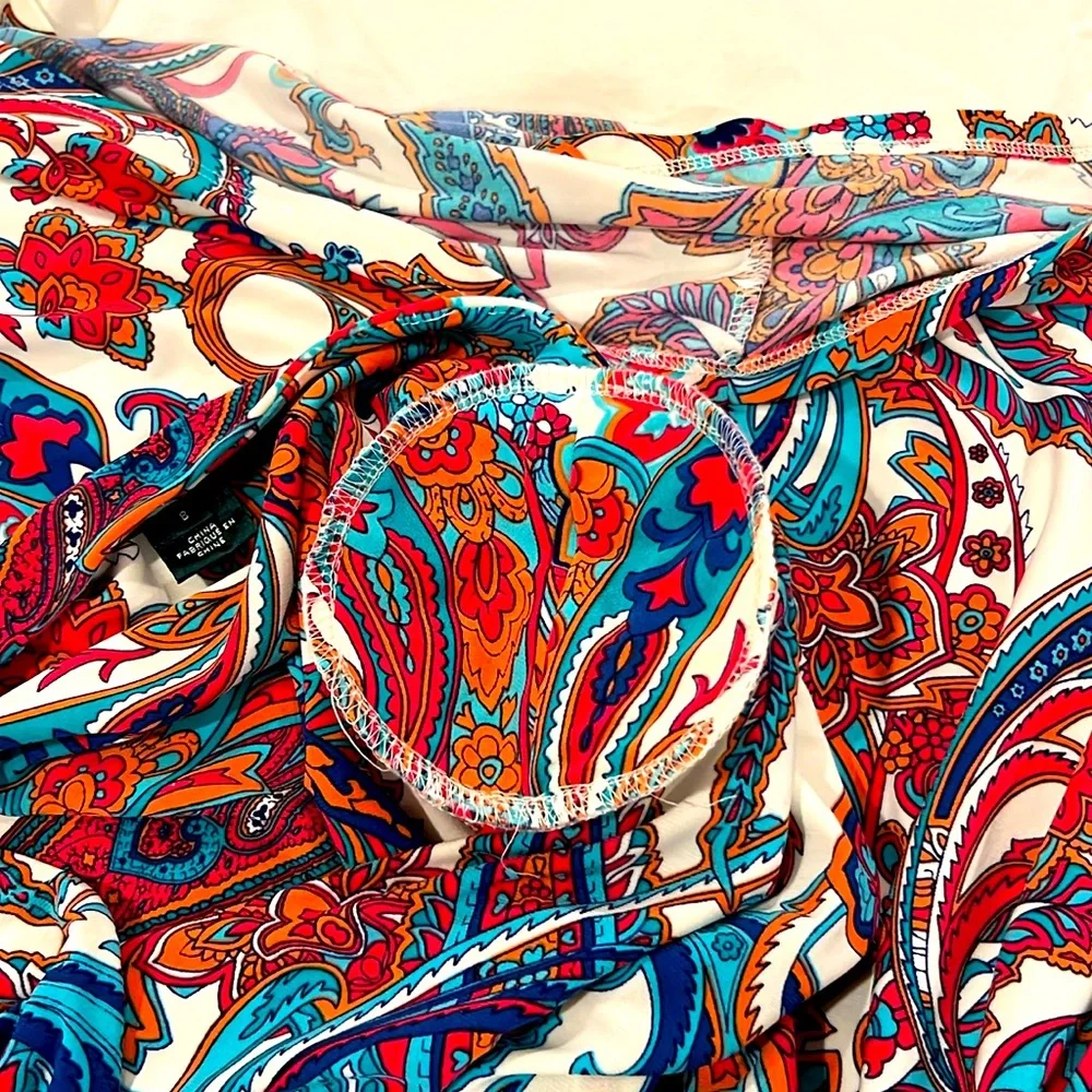 Ralph Lauren Paisley Dress - Picture 7 of 8